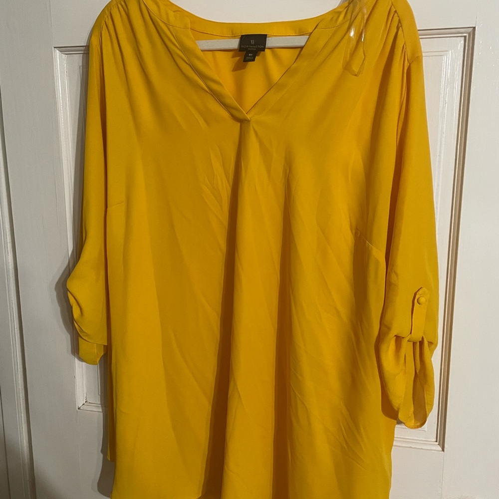Worthington 3/4 sleeve blouse